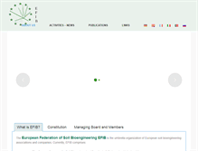 Tablet Screenshot of efib.org